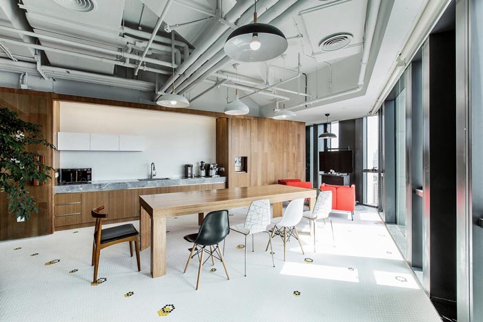 上海辦公室茶水間這樣設(shè)計(jì)，怎么看都不會(huì)膩！