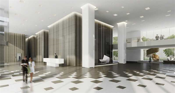 現代企業辦公大樓設計