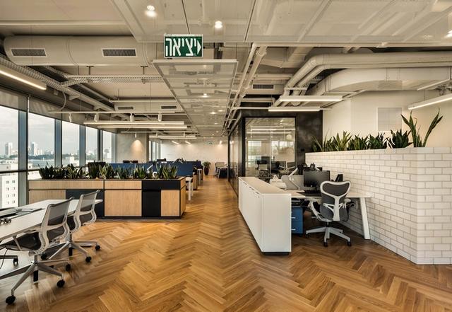 辦公空間:***生物科技公司工業風格辦公室設計