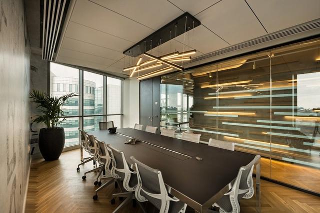 辦公空間:***生物科技公司工業風格辦公室設計