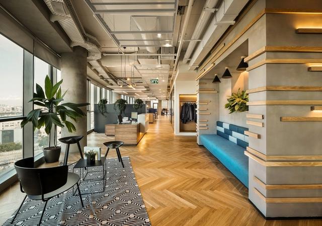 辦公空間:***生物科技公司工業風格辦公室設計