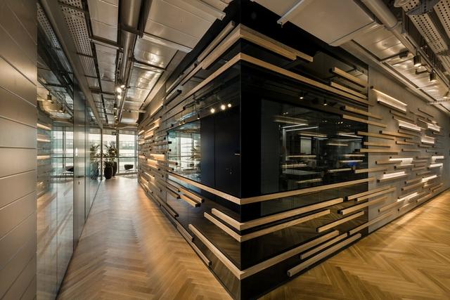 辦公空間:***生物科技公司工業風格辦公室設計