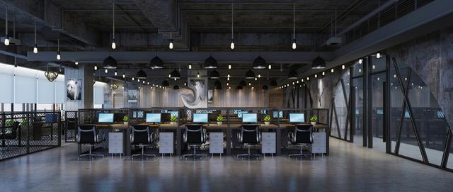 工業風格辦公室就應該這么設計，簡單大氣出效果