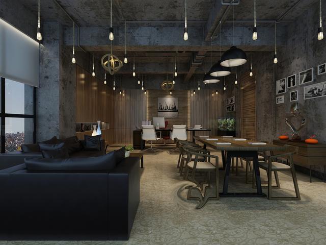 工業風格辦公室就應該這么設計，簡單大氣出效果