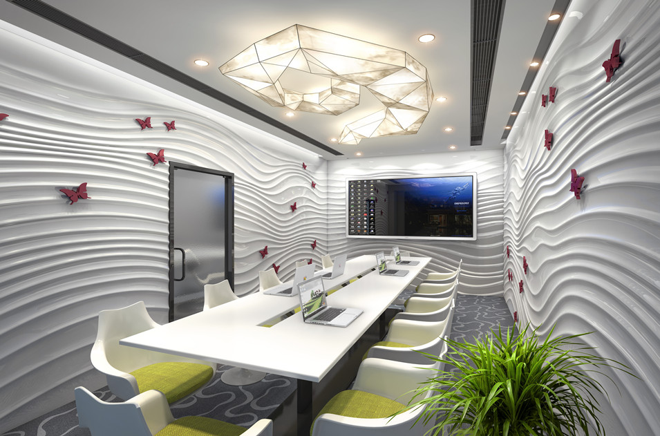 辦公室天花板裝飾的方法有哪些？開敞式辦公室吊燈裝飾如