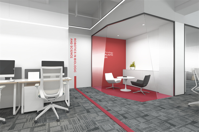 辦公室裝修顏色搭配技巧，辦公室顏色搭配效果圖