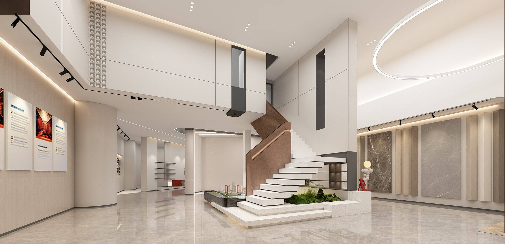 上海辦公室裝修設計：石膏板這么用，效果翻倍！