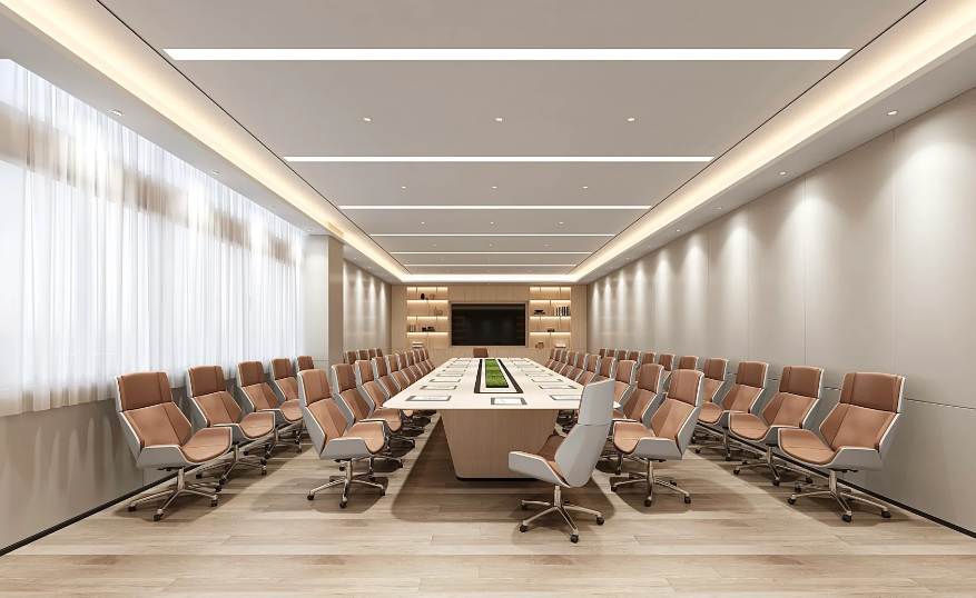 上海辦公室裝修公司【領企】給你解答:低成本怎么裝出高級