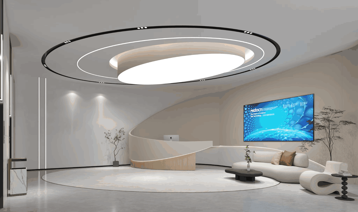 前廳設計效果圖